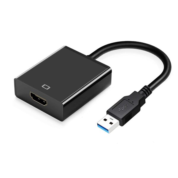 CABO ADAPTADOR/CONVERSOR USB 3.0 MACHO PARA HDMI HEMBRA