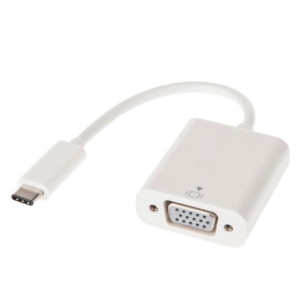 CABO ADAPTADOR/CONVERSOR USB-C MACHO PARA VGA HEMBRA