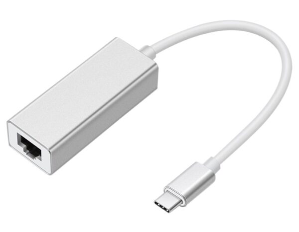 CABP ADAPT USB-C PARA LAN RJ45 10/100MBPS /COR BRANCO