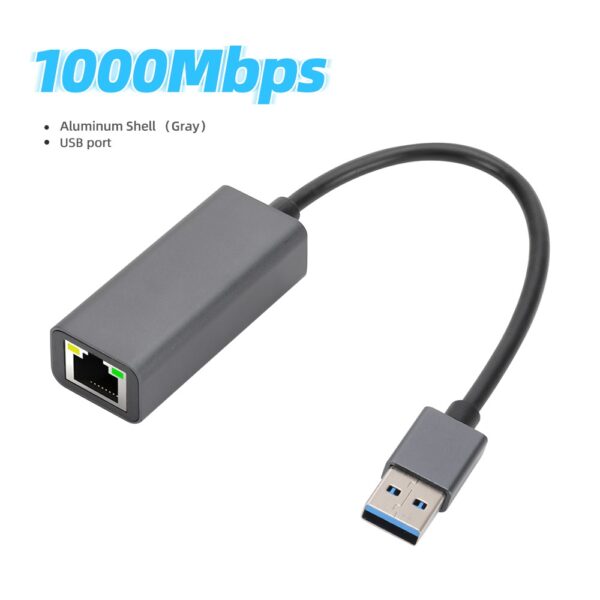 CABP ADAPT USB 3.0 PARA LAN RJ45 10/100/1000 MPBS