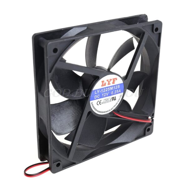 SHLF1212RHE-17 DC12V 5.0A 12CM Cooling Fan Fast Heat Dissipation Cooler/ 120X120X40 mm 4 PINO