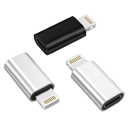 Adaptador LIGHTNING a USB-C para datos