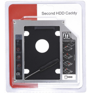 Adaptador CADDY SATA 9.5mm para HDD / SSD 2.5" de notebook