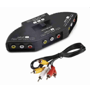 HUB AV/RCA SWITCH (3 PORTS)
