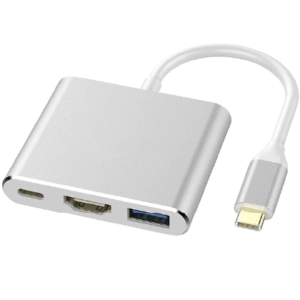 Cable Conversor USB-C a HDMI + USB 3.0 + USB-C