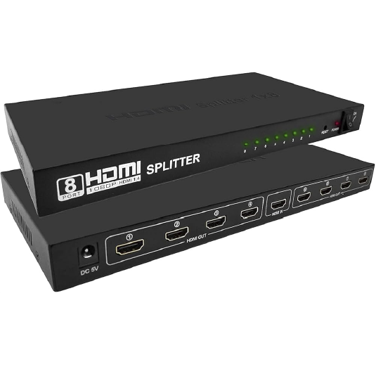 SPLITTER HDMI 1x8 FHD 1080