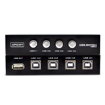 HUB PRINTER USB SWITCH (4 PORTS)