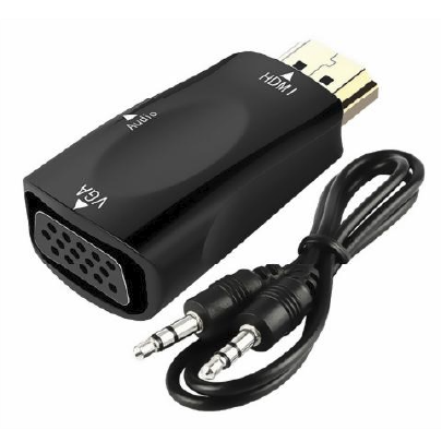Conversor HDMI a VGA con audio