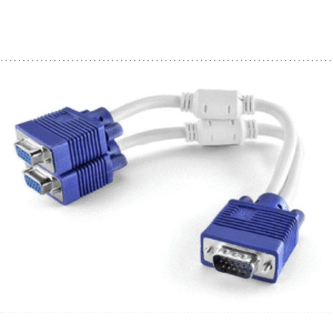 Cable Adaptador Duplicador VGA a 2 VGA