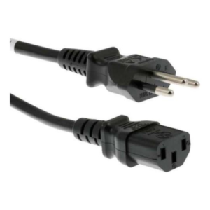 Cable de Fuerza para Gabinete padron Brasil 3x0.75mm 10A 1.8mts