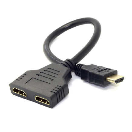 Cable Adaptador Duplicador HDMI a 2 HDMI