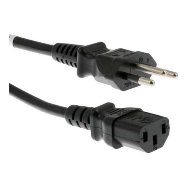 Cable de Fuerza para Gabinete padron Brasil 3×2.50mm 20A 1.5mts