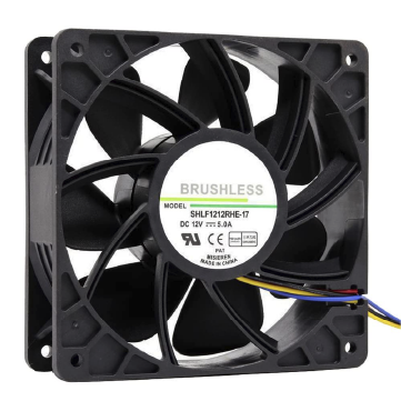 Cooler SHLF1212RHE-17 12V 4.724 IN ,12V-5.0A