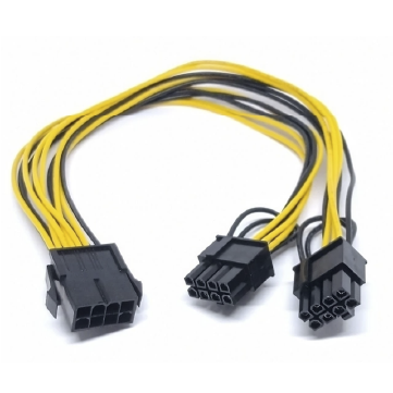 Cable de Fuente PCI-E Placa de Video / CPU 8 Pinos 6+2