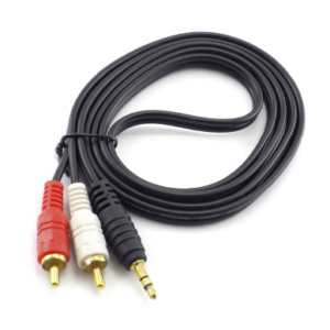 Cable AUXILIAR a 2RCA 5mts