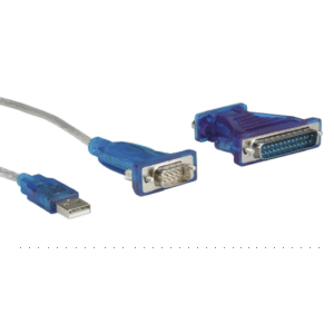 Cable Adaptador USB 2.0 a SERIAL 9 Pinos + 25 Pinos