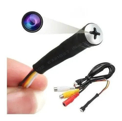 Camara Mini Espia tipo Tornillo / Parafuso FHD (AHD / HD-TVI / HD-CVI / CVBS) para DVR